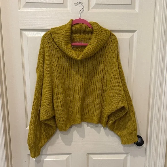 Pilcro Zamora wool blend cowl neck sweater, medium - Picture 3 of 8